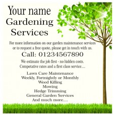 Garden Service Advert 004